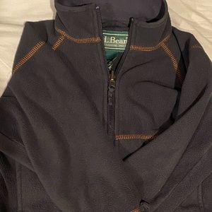 L.L.Bean full zip fleece jacket